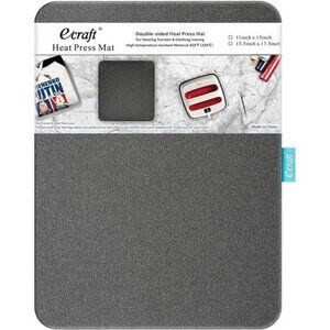 Heat Press Mat for Cricut Easypress 13" x 17" Double-Sided Heating Ironing Mats